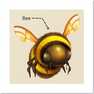 Bee Animal Cute Posters and Art